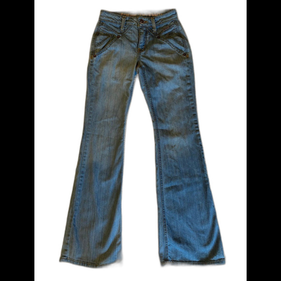 Womens Cruel Denim Jeans “Hannah” Size 25/0L  98% Cotton 2% Spandex Bootcut - Picture 2 of 12